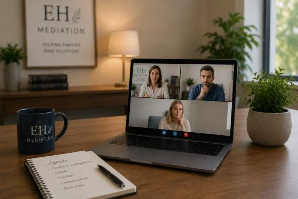 child access mediation Preston online meeting.